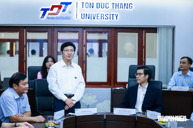 Báo Thanh Niên kết nối trường Đại học Tôn Đức Thắng với báo chí Trung Quốc - Ảnh 6.