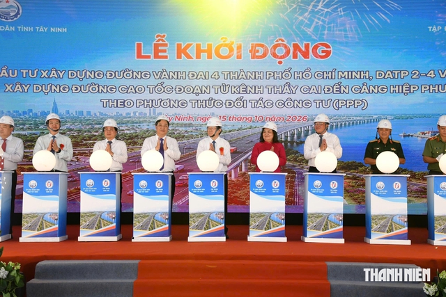 Tây Ninh khởi động Vành đai 4 TP.HCM, vốn hơn 43.000 tỉ đồng- Ảnh 1.