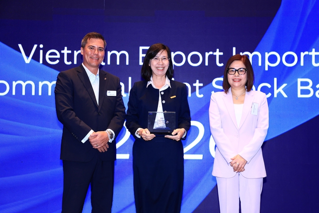 Eximbank được Citibank trao giải STP Award 2025, ghi nhận chất lượng thanh toán quốc tế - Ảnh 1.