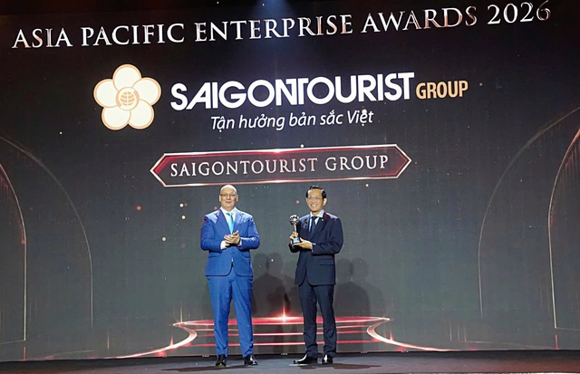 Saigontourist Group được vinh danh tại Asia Pacific Enterprise Awards 2026 - Ảnh 1.
