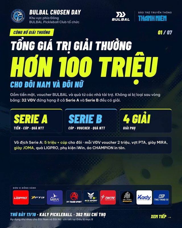 Sẵn s&agrave;ng cho những m&agrave;n so t&agrave;i pickleball hấp dẫn của BULBAL CHOSEN DAY- Ảnh 3.