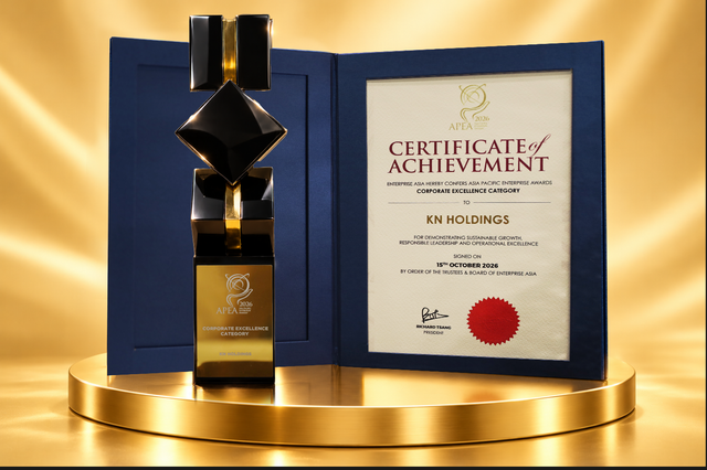 KN Holdings được vinh danh Doanh nghiệp xuất sắc châu Á APEA 2026 - Ảnh 2.