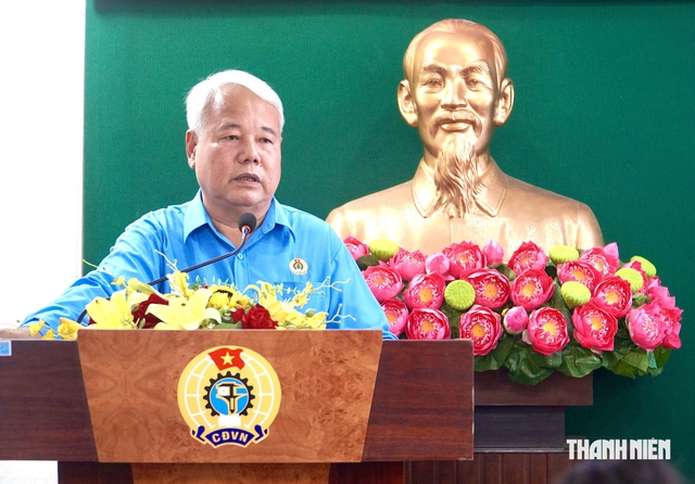 Ông Võ Khắc Thái làm Chủ tịch Liên đoàn Lao động TP.HCM - Ảnh 1.