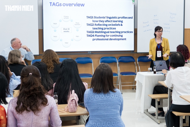Tổ chức quốc tế tạo không gian để giáo viên tiếng Anh ‘mở lòng’, được chứng nhận - Ảnh 1.