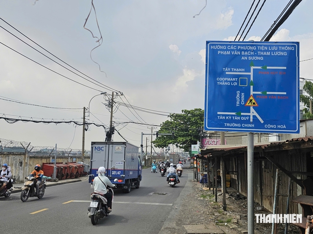 Các lối đi tránh kẹt xe đường Trường Chinh ở TP.HCM, người dân cần biết - Ảnh 3.