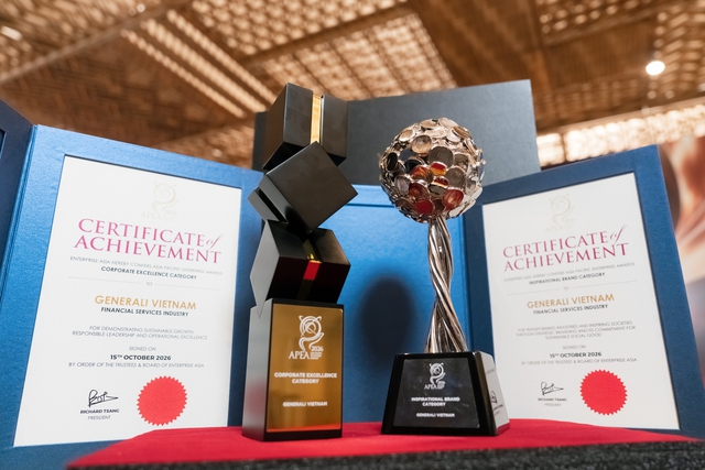 Generali Việt Nam tiếp tục được vinh danh với hai giải thưởng tại APEA 2026 - Ảnh 4.