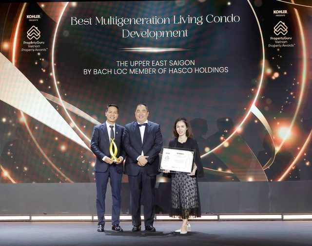 The Upper East Saigon giành chi&ecirc;́n thắng ngay l&acirc;̀n đ&acirc;̀u tham dự Vietnam Property Awards 2026 - Ảnh 1.