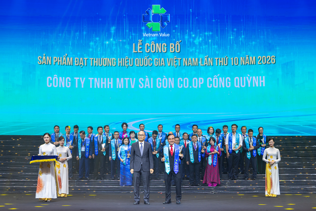 Tự h&agrave;o Thương hiệu quốc gia 2026, Co.opmart tặng điểm thương tri &acirc;n kh&aacute;ch h&agrave;ng - Ảnh 1.
