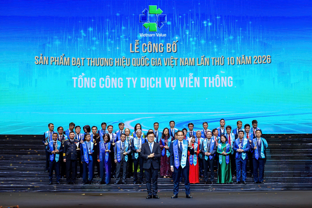 Ba dịch vụ của VNPT đạt Thương hiệu quốc gia Việt Nam năm 2026- Ảnh 1.