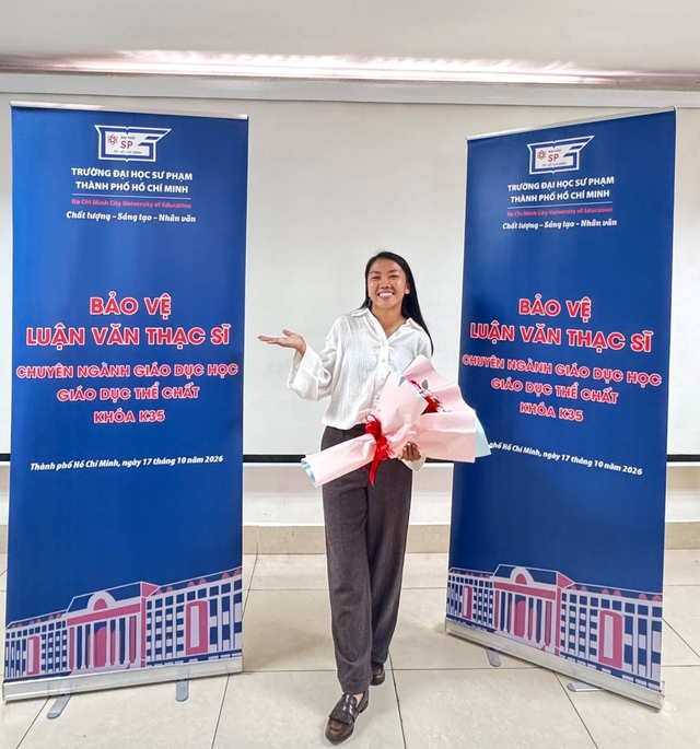 'Cô giáo' Huỳnh Như bảo vệ thành công luận văn thạc sĩ tại Trường ĐH Sư phạm TP.HCM- Ảnh 3.