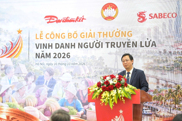 SABECO đồng hành cùng giải thưởng "Vinh danh Người truyền lửa" 2026 - Ảnh 4.