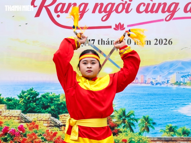 Ba nàng hậu hội ngộ tại Tháp Đôi, quảng bá di sản Gia Lai- Ảnh 4.