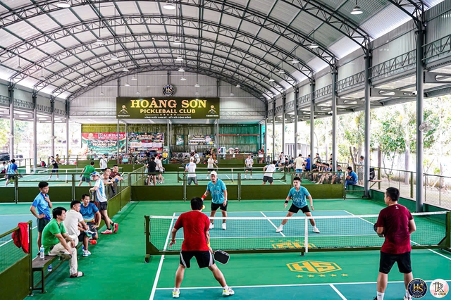 Ấn tượng cụm sân pickleball chất lượng cao tại TP.Đồng Nai - Ảnh 1.