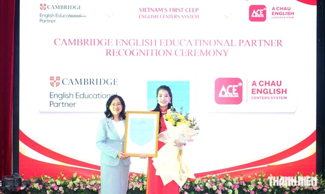 ACE - hệ thống Anh ngữ đầu tiên tại VN nhận CEEP của Cambridge - Ảnh 1.