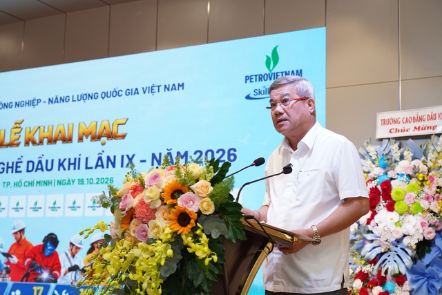 Lấy kết quả Hội thi tay nghề Dầu kh&iacute; v&agrave;o c&ocirc;ng t&aacute;c đ&agrave;o tạo lao động - Ảnh 1.