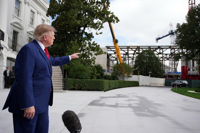 Rủi ro ch&iacute;nh trị cho tham vọng cải tạo thủ đ&ocirc; của &ocirc;ng Trump - Ảnh 1.