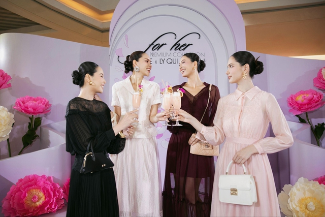 Elise v&agrave; NTK L&yacute; Qu&iacute; Kh&aacute;nh: Tuy&ecirc;n ng&ocirc;n thời trang &lsquo;FOR HER&rsquo; dịp 20.10 - Ảnh 3.