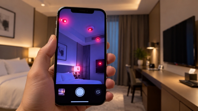 Cách dùng điện thoại thông minh phát hiện camera quay lén - Ảnh 1.