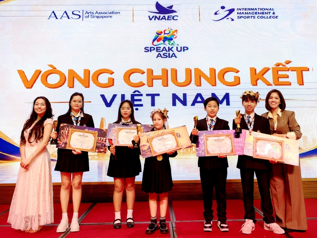5 học viên Dynamic Bảo Lộc tỏa sáng tại chung kết quốc gia Speak Up Asia 2026- Ảnh 1.
