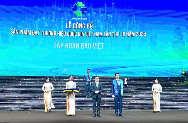Bảo hiểm Bảo Việt đạt ba kỳ li&ecirc;n tiếp thương hiệu quốc gia- Ảnh 1.