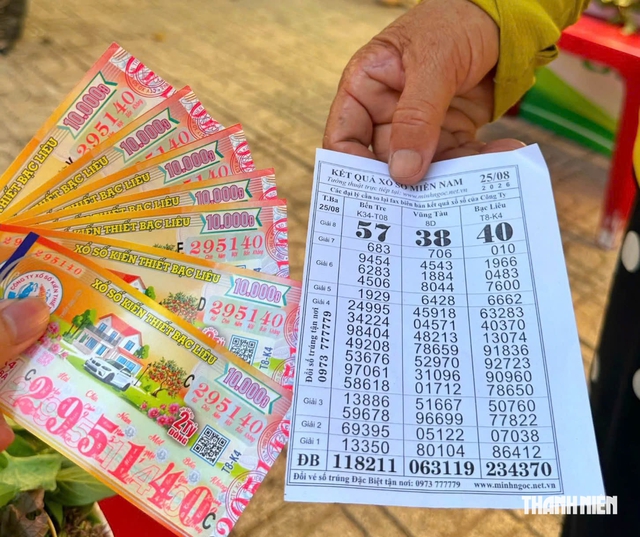 Bán vé số cho người dưới 18 tuổi bị phạt 30 triệu: Đại lý nói gì? - Ảnh 1.