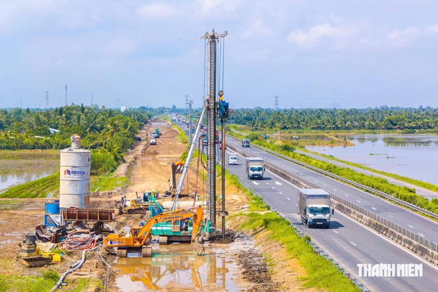 Dự án mở rộng cao tốc TP.HCM đi miền Tây nguy cơ chậm tiến độ- Ảnh 2.