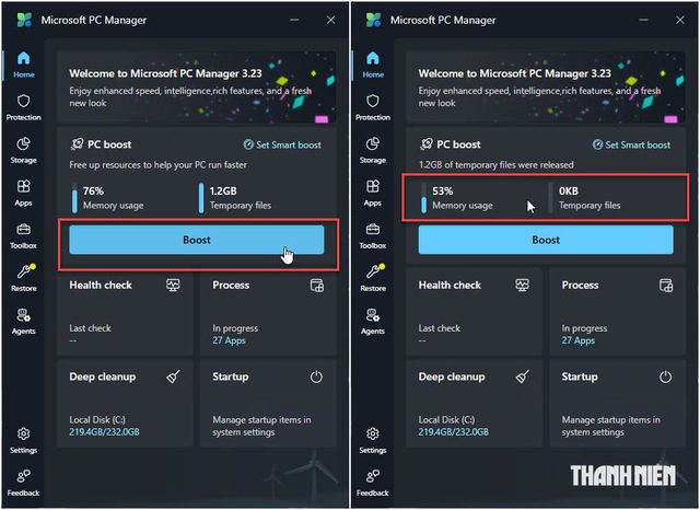 C&ocirc;ng cụ miễn ph&iacute; của Microsoft gi&uacute;p m&aacute;y t&iacute;nh cũ chạy mượt m&agrave; hơn - Ảnh 2.