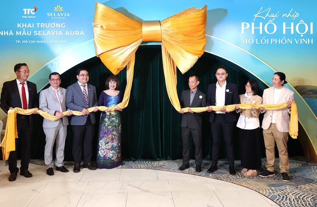 TTC Phú Quốc tưng bừng khai trương Văn phòng bán hàng và nhà mẫu tại TP.HCM- Ảnh 1.