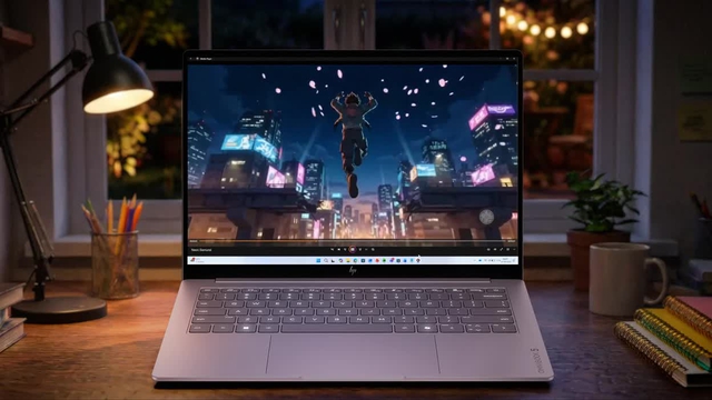 HP ra mắt OmniBook 5 với màn hình OLED, giá chỉ 700 USD - Ảnh 1.