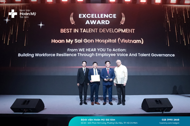 Bệnh viện Hoàn Mỹ Sài Gòn đạt giải xuất sắc hạng mục Phát triển nhân tài - Ảnh 1.