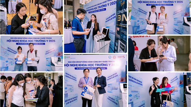 Mai H&acirc;n Group g&oacute;p mặt tại hội nghị khoa học trường y 2026- Ảnh 5.