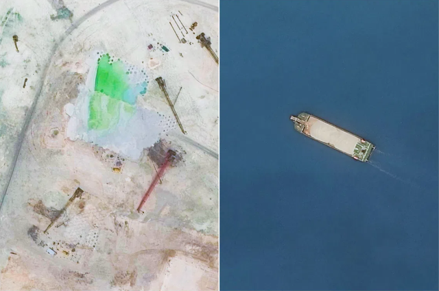 Chinese work gathering pace on Antelope Reef in South China Sea, latest satellite images show - Ảnh 1.