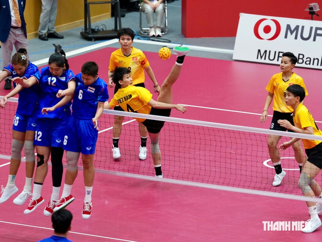 Trực tiếp ASIAD 2026 hôm nay: Đội tuyển cầu mây tái đấu Thái Lan, tranh HCV - Ảnh 1.