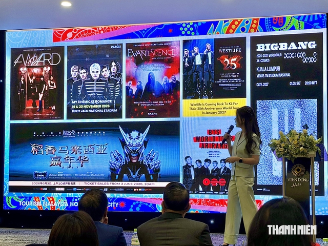 Malaysia muốn trở thành 'điểm đến của concert' để hút khách trẻ- Ảnh 1.