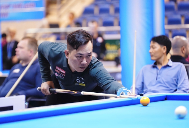 Billiards: Tay cơ Việt Nam ngược dòng ngoạn mục thắng cao thủ Hàn Quốc tại PBA- Ảnh 1.