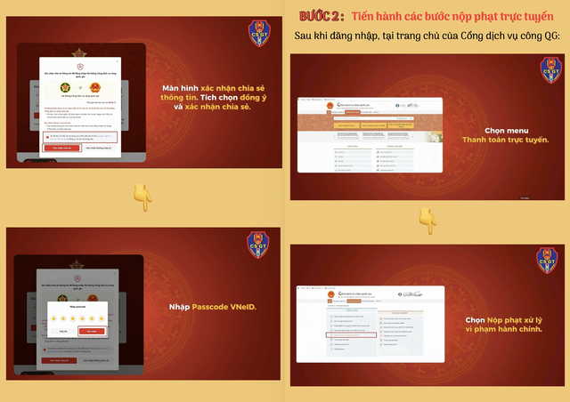 Nộp phạt giao thông online thế nào để khỏi đi lại? CSGT TP.HCM hướng dẫn - Ảnh 4.