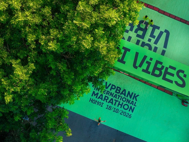 VPBank Hanoi International Marathon 2026 tạo dấu ấn thị giác với diện mạo thiết kế mới- Ảnh 1.