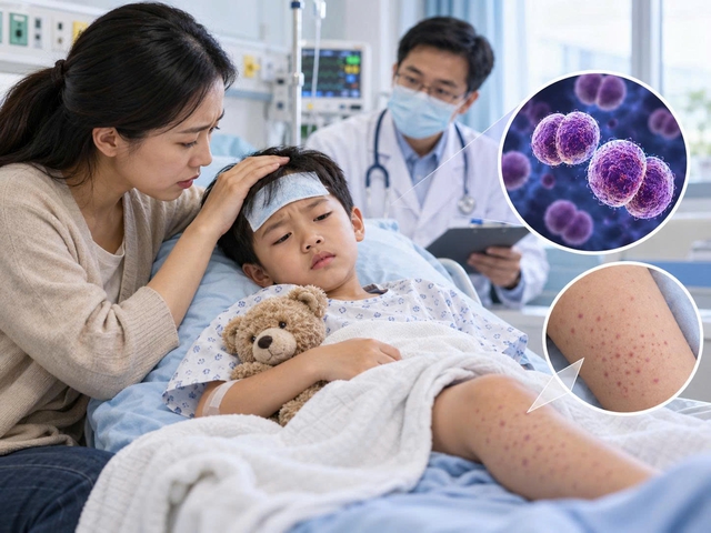 Tiếp xúc trẻ mắc não mô cầu đã vài ngày, uống kháng sinh dự phòng còn kịp? - Ảnh 1.