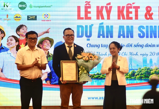 Nhiều doanh nghiệp phối hợp ra mắt dự án an sinh, chăm lo người lao động - Ảnh 1.