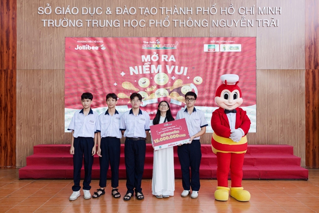 The Jolly School - Yah! mang Thái Lê Minh Hiếu cùng dàn idol ‘đổ bộ’ sân trường- Ảnh 4.