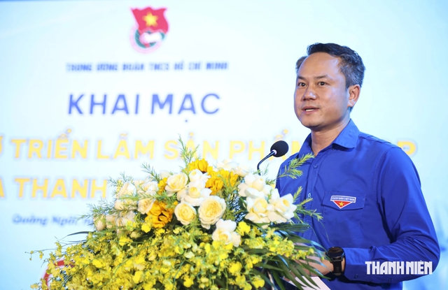 50 gian hàng OCOP thanh niên hội tụ tại Quảng Ngãi - Ảnh 1.