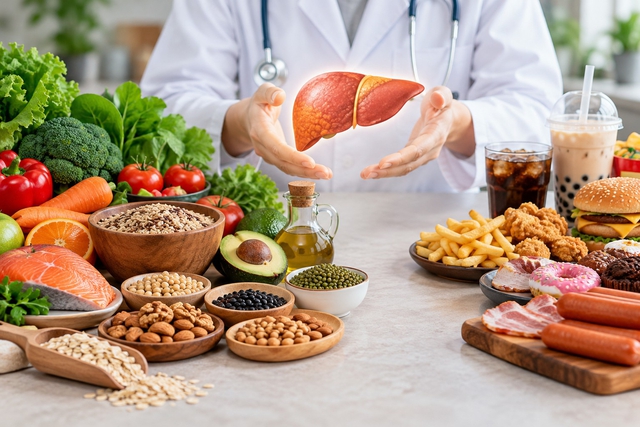 Gan nhiễm mỡ: Nên ăn gì, tránh gì để hỗ trợ kiểm soát bệnh? - Ảnh 1.