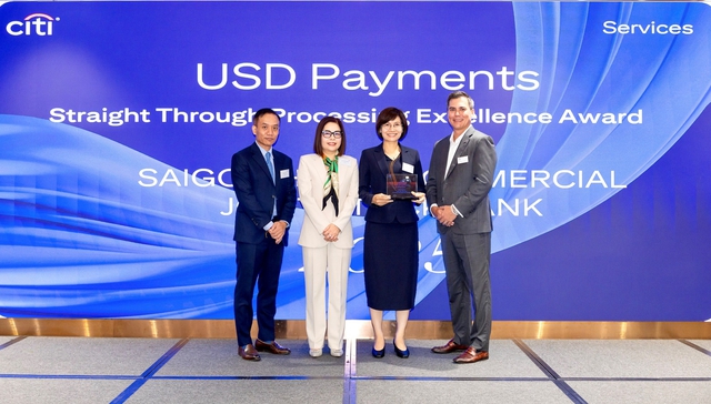 SHB nhận giải thưởng Chất lượng thanh toán quốc tế xuất sắc (STP Award) từ Citibank- Ảnh 1.
