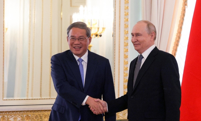 Nga-Trung Quốc ra tuyên bố về lục địa Á-Âu sau khi ông Putin gặp ông Lý Cường - Ảnh 1.