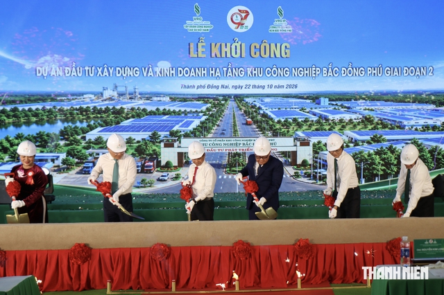 Khởi công Khu công nghiệp Bắc Đồng Phú giai đoạn 2, vốn 1.360 tỉ đồng - Ảnh 1.