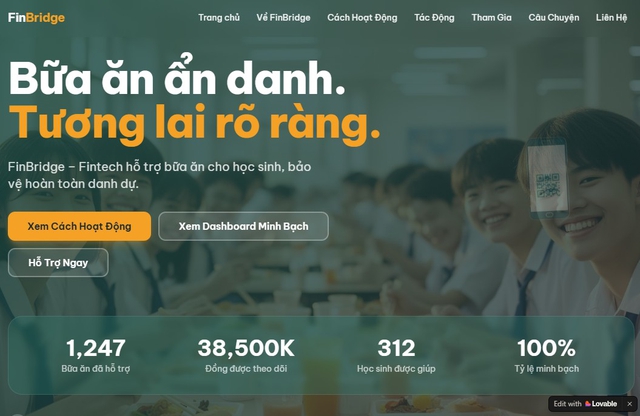 Giúp học sinh nghèo nhận bữa trưa miễn phí mà không cần khai danh tính - Ảnh 2.