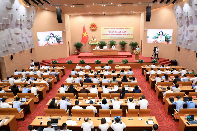 Hà Nội từng bước tháo gỡ ‘điểm nghẽn’ về môi trường, nâng cao chất lượng sống- Ảnh 1.