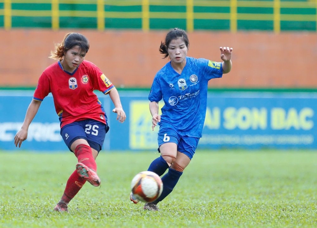 Th&aacute;i Nguy&ecirc;n T&T vượt mặt H&agrave; Nội I, gi&agrave;nh vị tr&iacute; &aacute; qu&acirc;n giải nữ VĐQG 2026 - Ảnh 1.