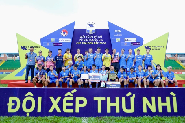 Th&aacute;i Nguy&ecirc;n T&T vượt mặt H&agrave; Nội I, gi&agrave;nh vị tr&iacute; &aacute; qu&acirc;n giải nữ VĐQG 2026 - Ảnh 2.
