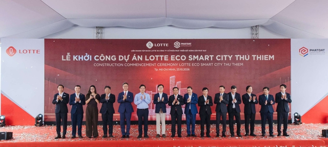 Khu đô thị 60.000 tỉ đồng tại Thủ Thiêm chính thức khởi công- Ảnh 1.